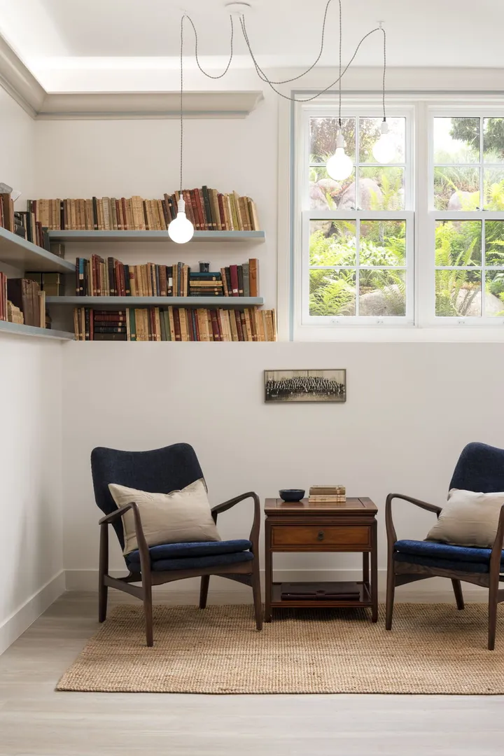 Church Community Space — reading nook close up view